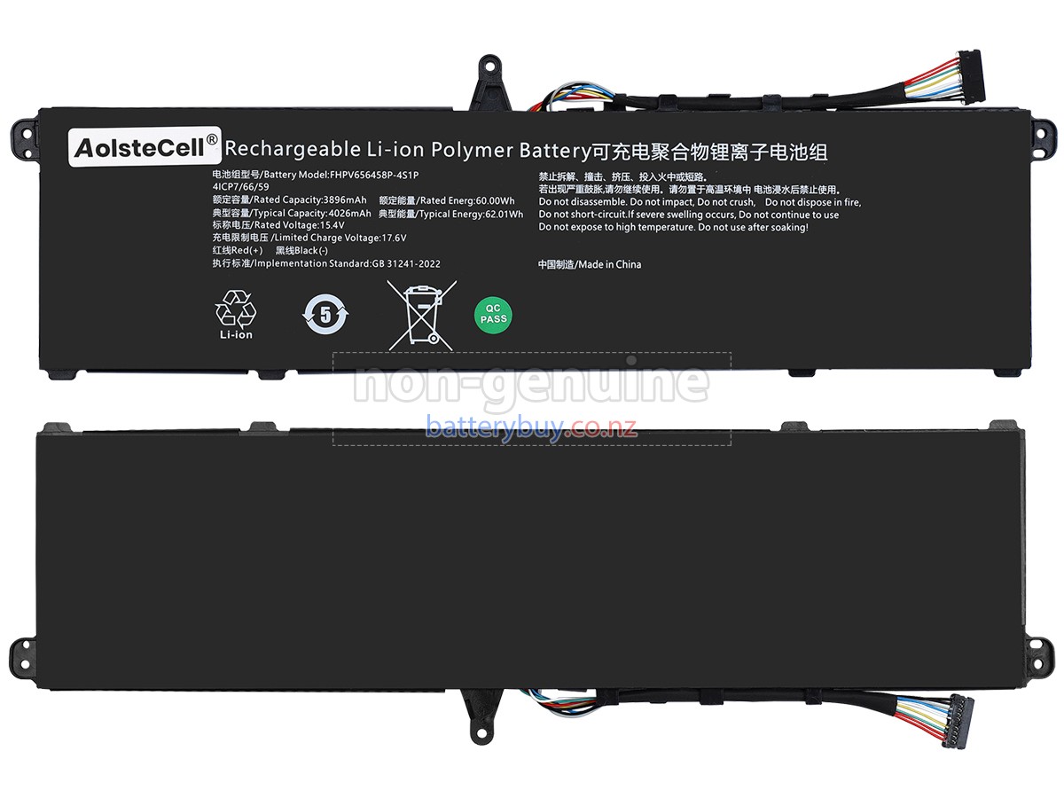 replacement Mechrevo WUJIE 14PRO-7BC4U battery