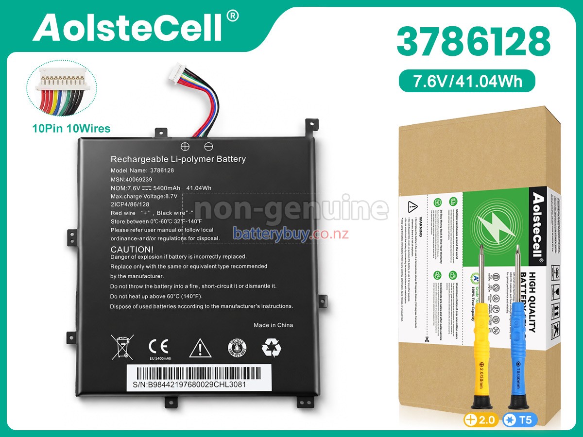 replacement Medion 3786128 battery
