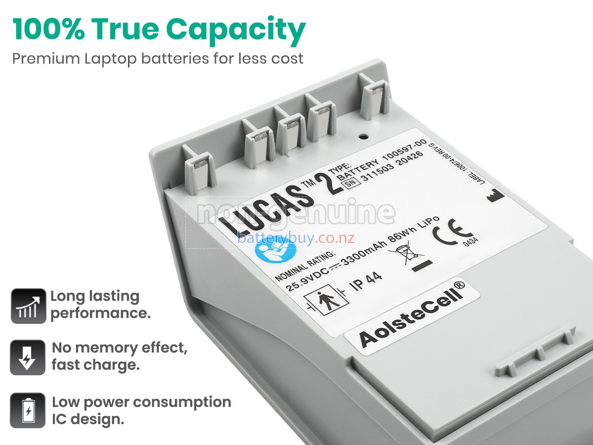 replacement Medtronic 100597-00 battery