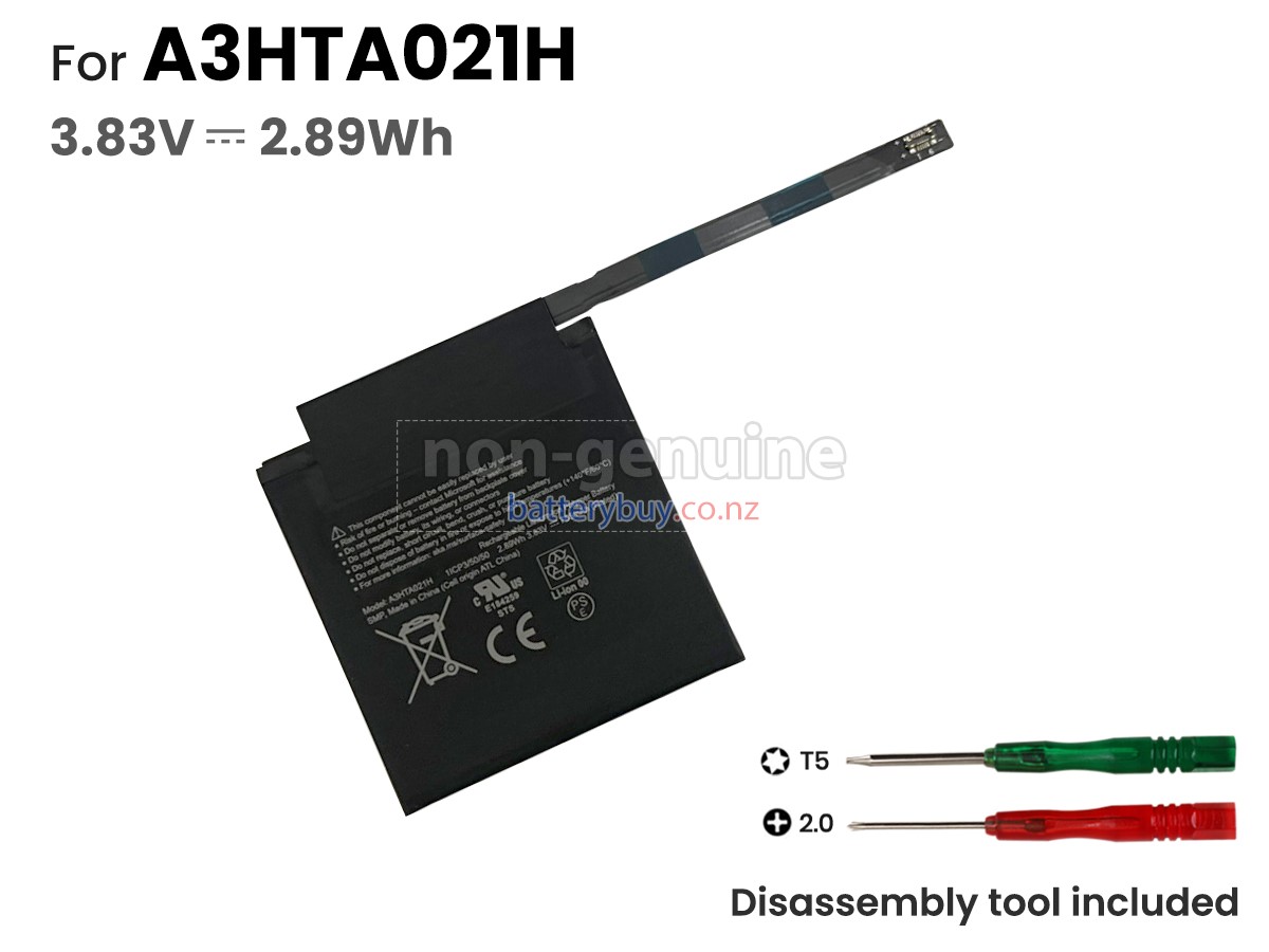 replacement Microsoft A3HTA021H battery