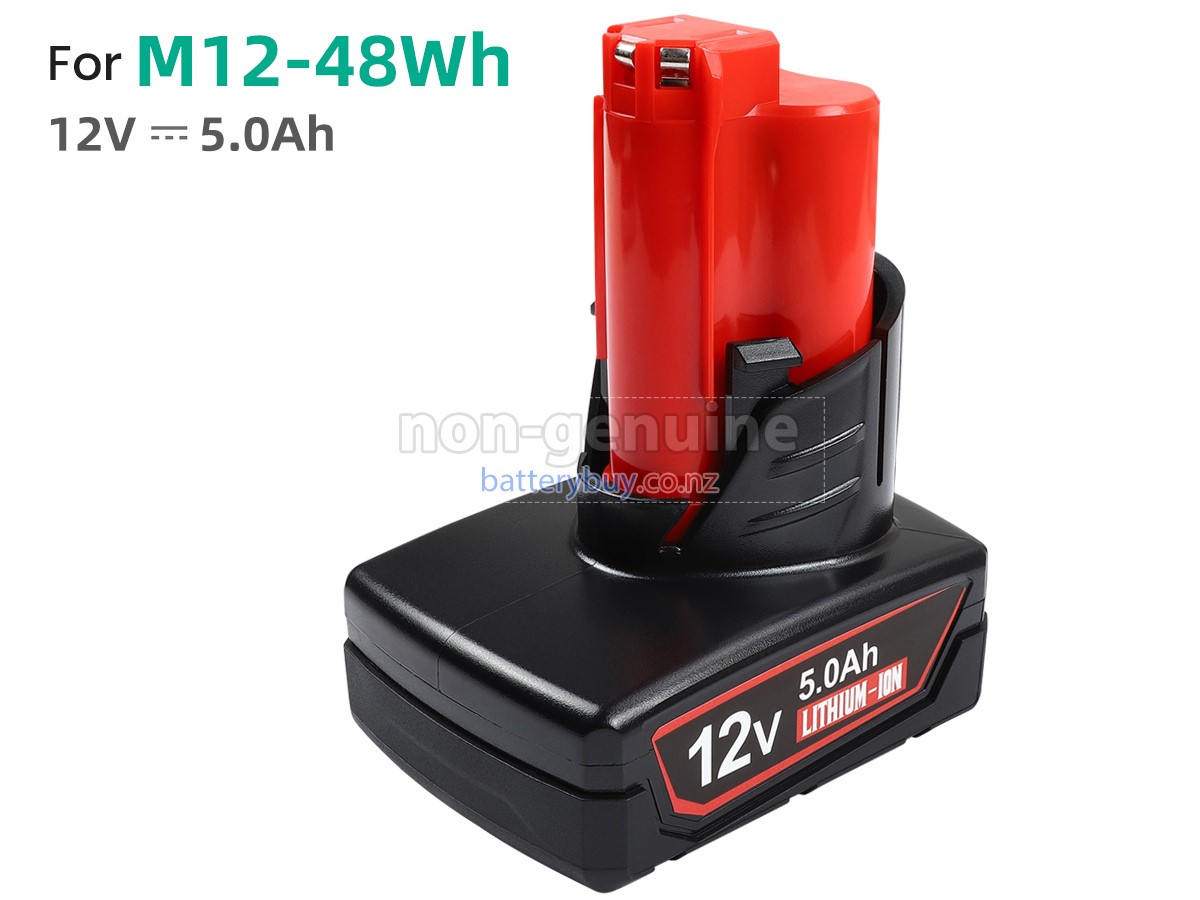replacement Milwaukee 48-11-2411 battery