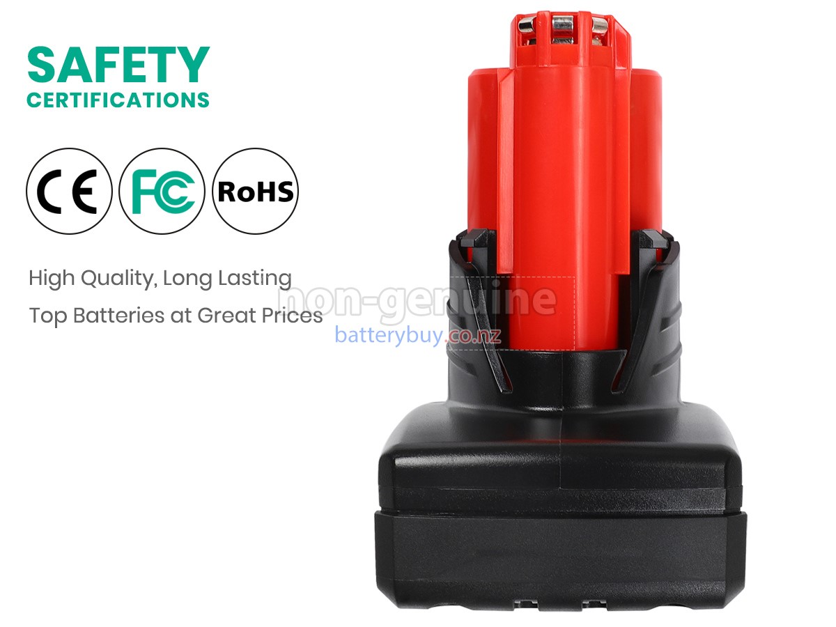 replacement Milwaukee 48-11-2411 battery