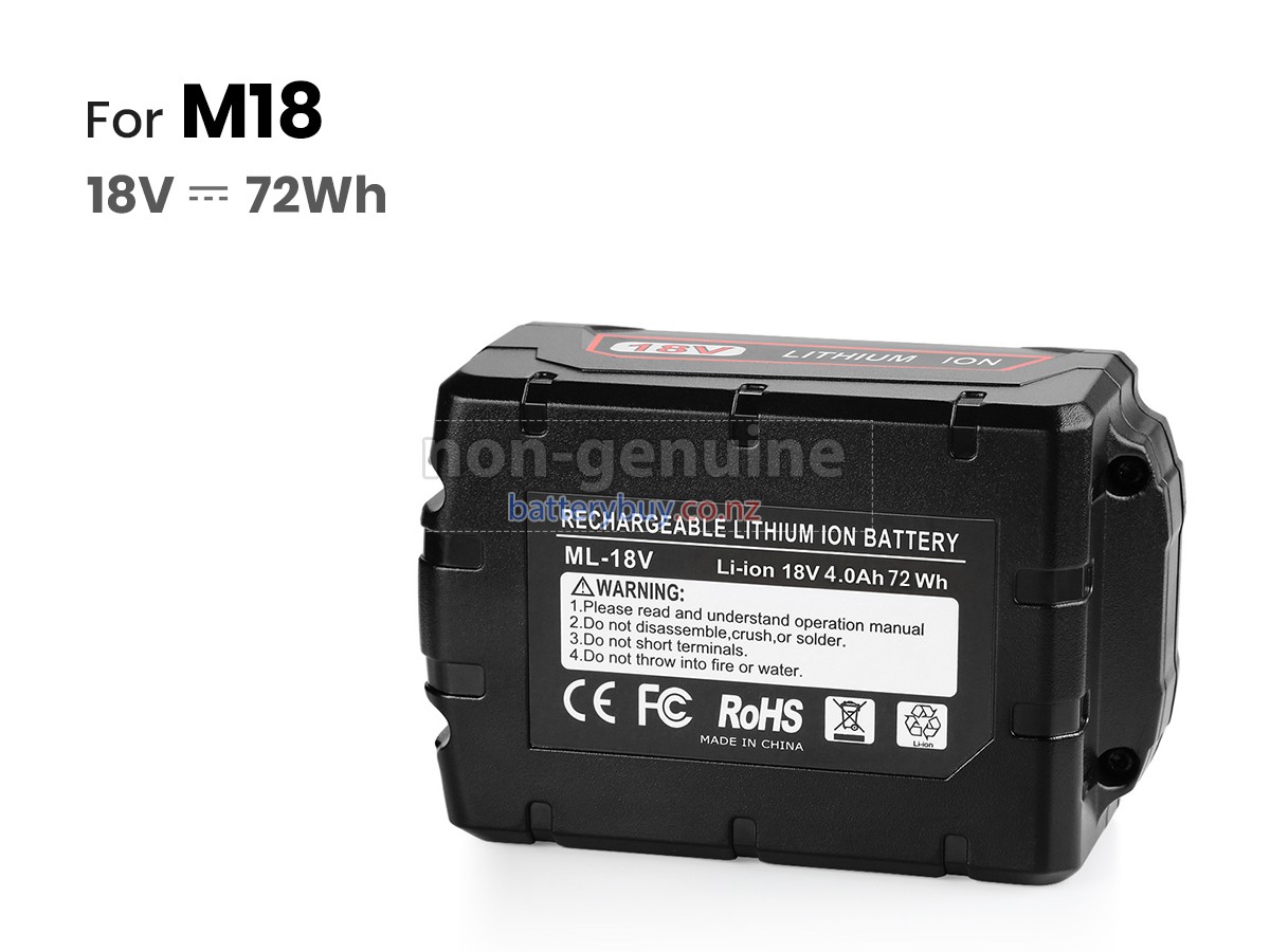 replacement Milwaukee 2352-20 battery