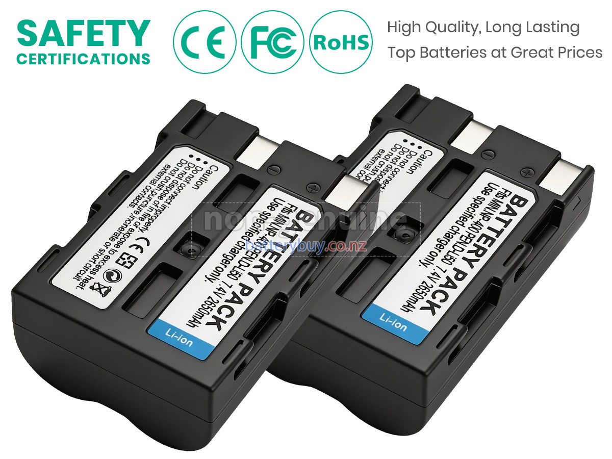 replacement Minolta DIMAGE A2 battery