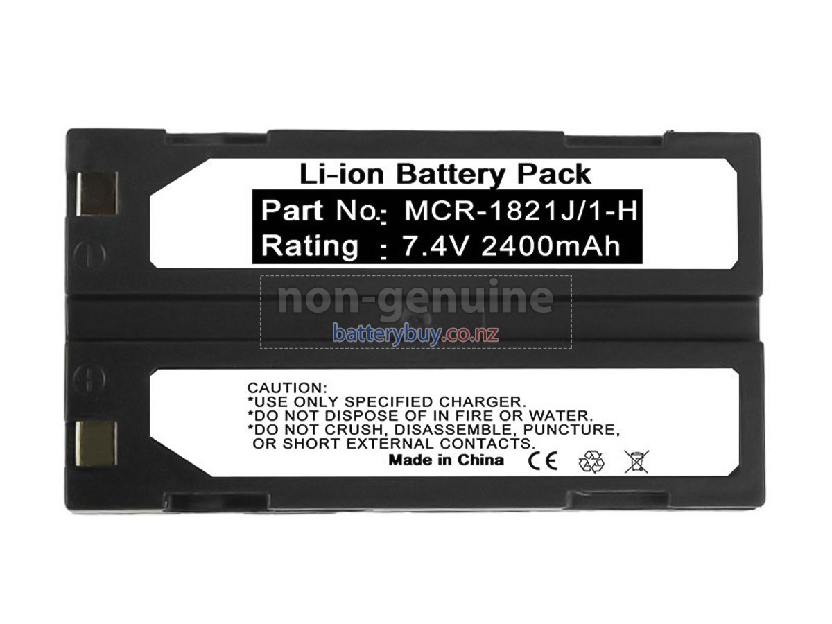 replacement Molicel MCR1821J battery