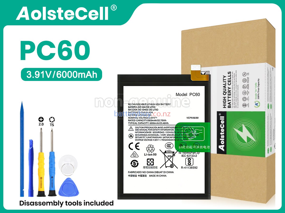 replacement Motorola PC60 battery