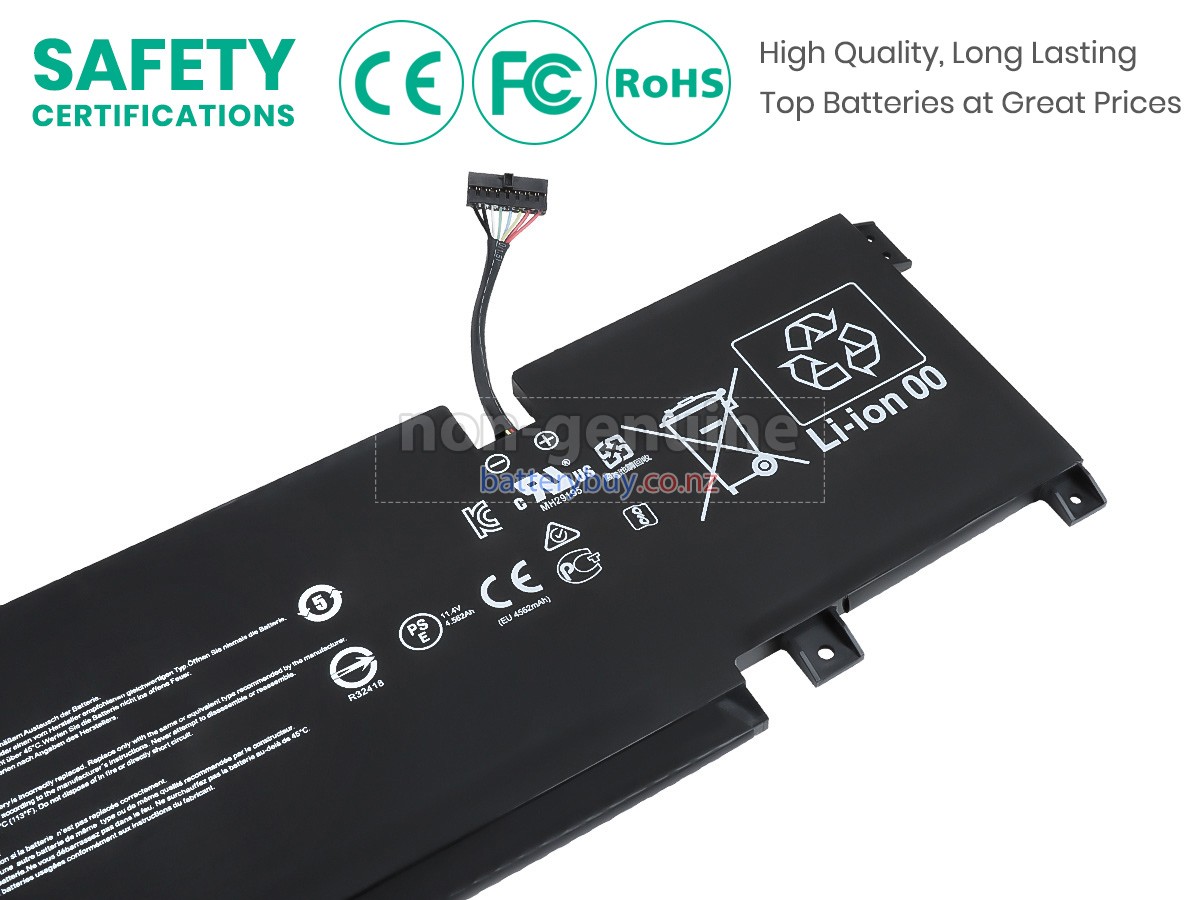 replacement MSI PRESTIGE 14 A12UC-015BE battery