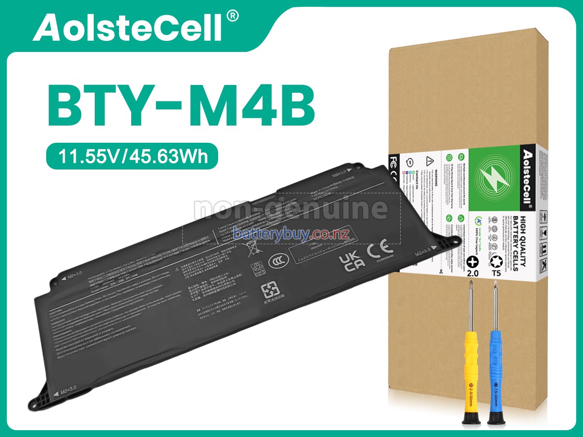 replacement MSI BTY-M4B battery