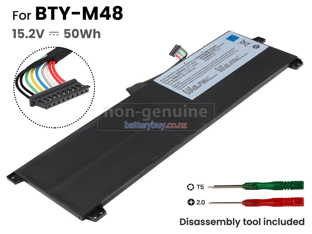 replacement MSI MODERN 14 A10M-1048AU battery