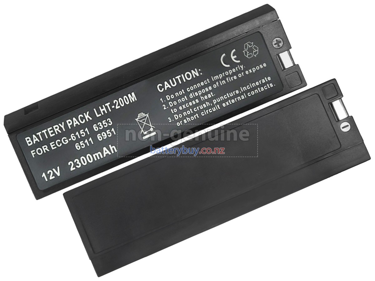 replacement Nihon Kohden ECG-6851K battery