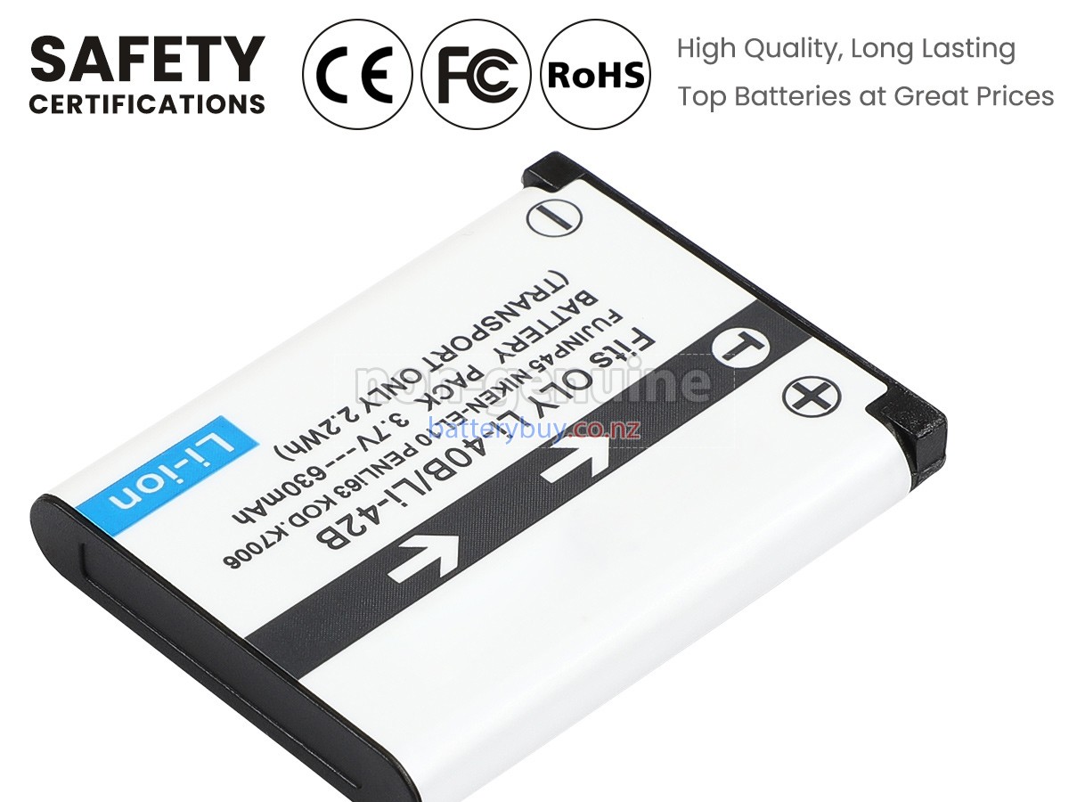 replacement Nikon COOLPIX S520 battery