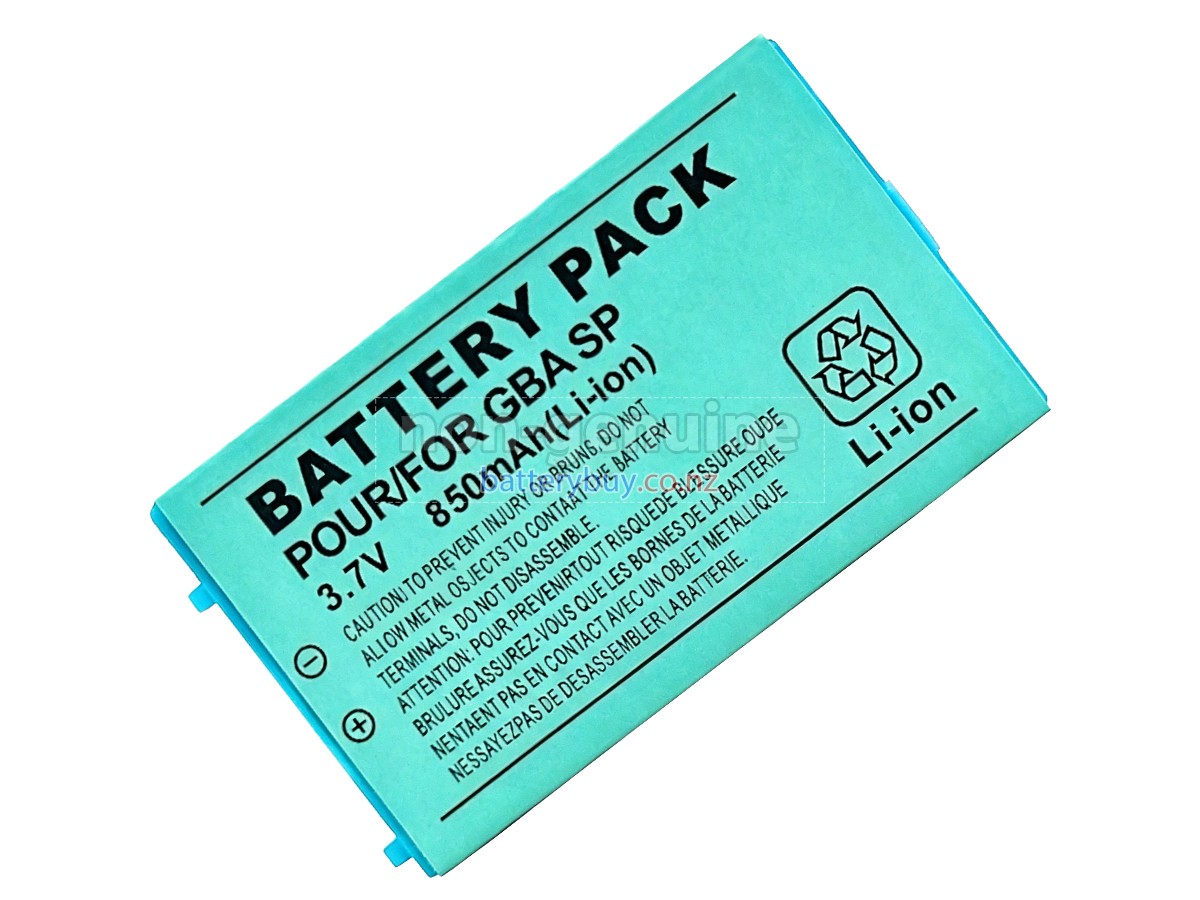 replacement Nintendo GBA-SP battery
