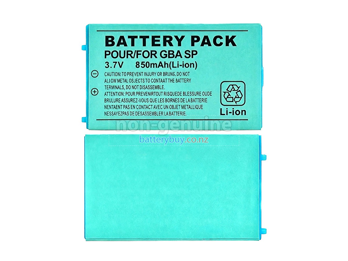 replacement Nintendo GBA-SP battery