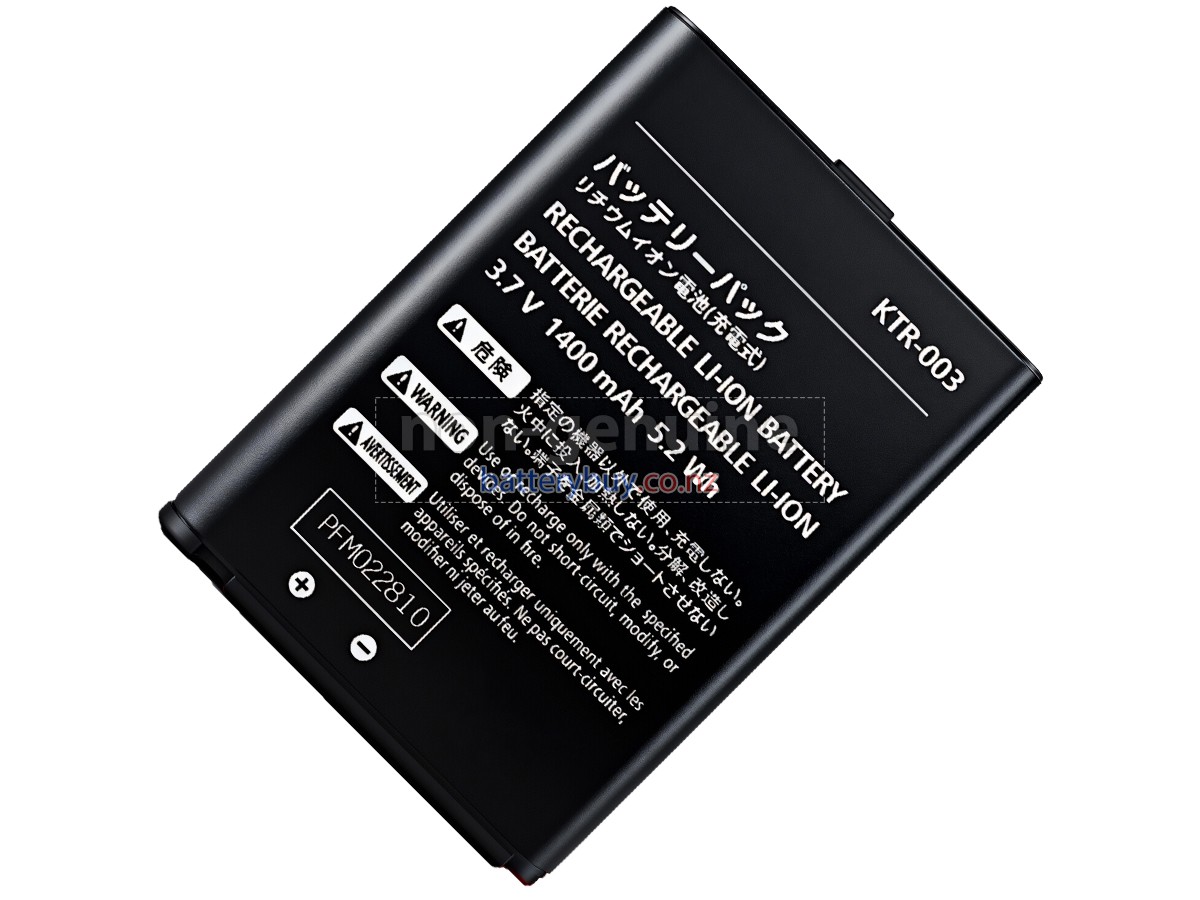 replacement Nintendo KTR-003 battery