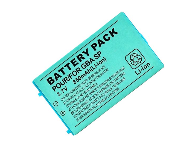 Battery for Nintendo GBA-SP