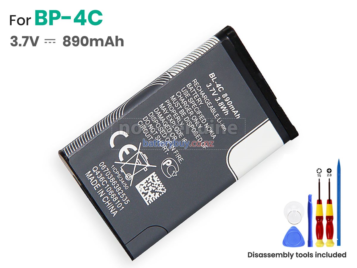 replacement Nokia 6300 battery