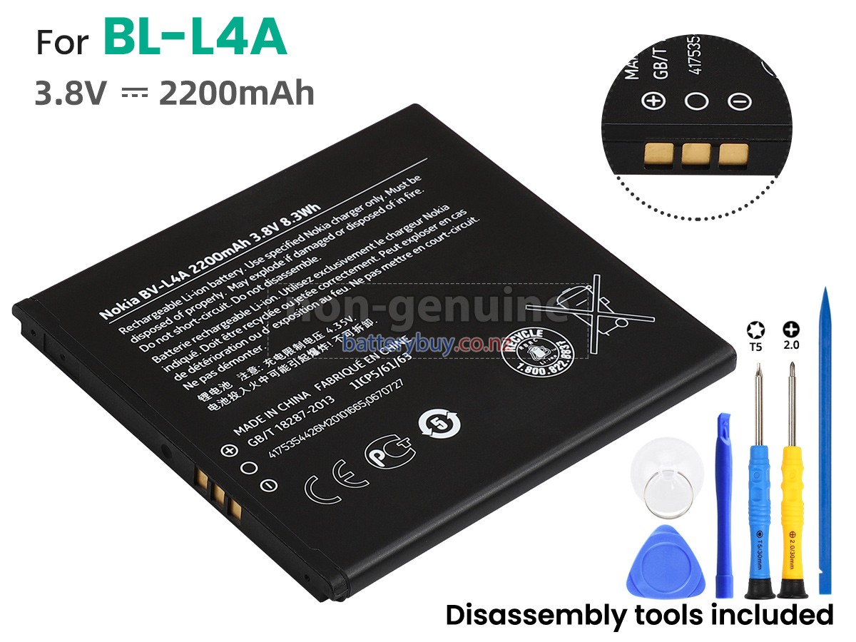 replacement Nokia RM-1089 battery