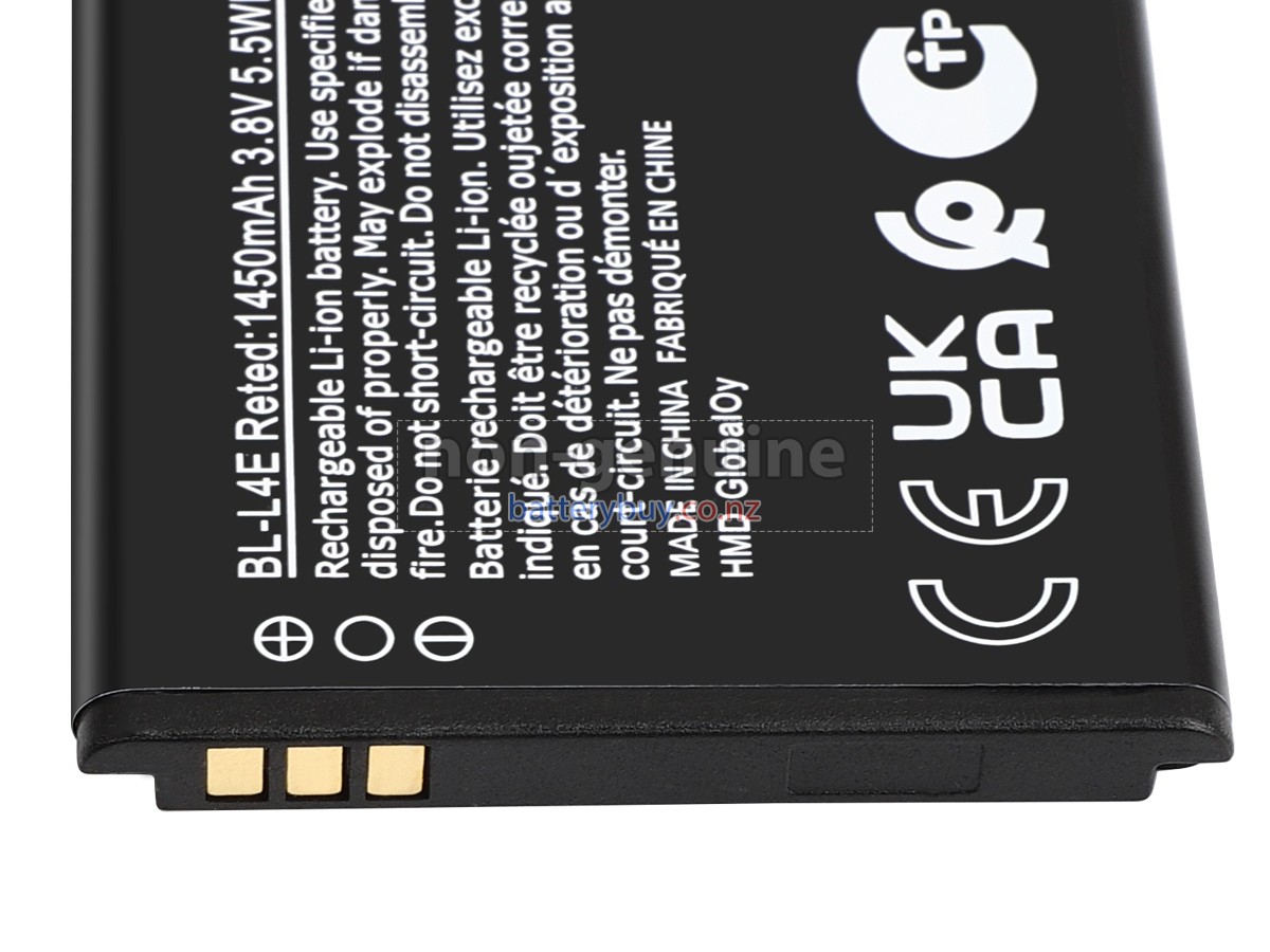 replacement Nokia 2760 battery