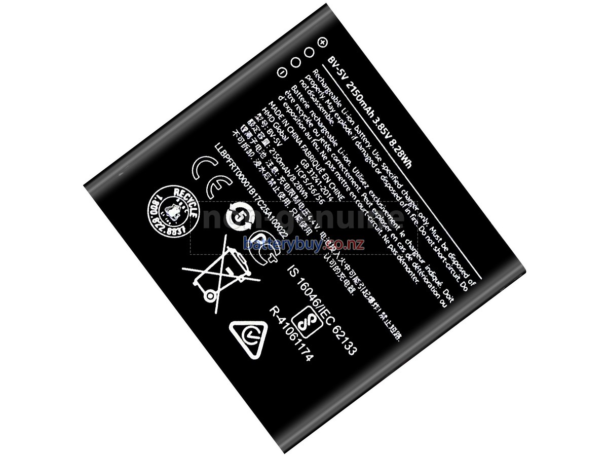 replacement Nokia 1 battery