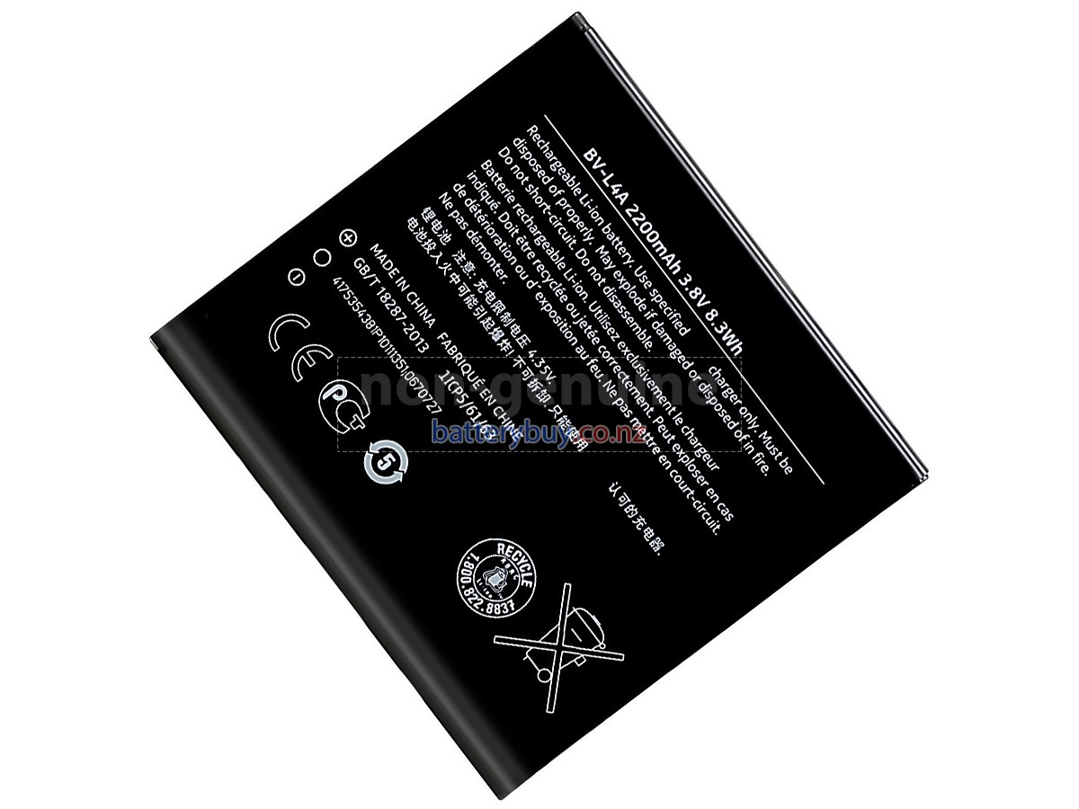 replacement Nokia BV-L4A battery