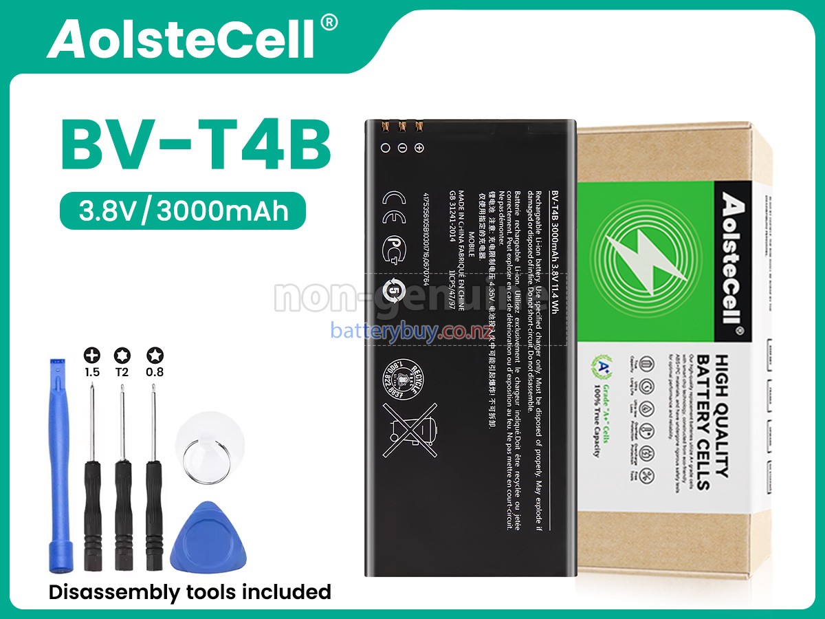 replacement Nokia BV-T4B battery