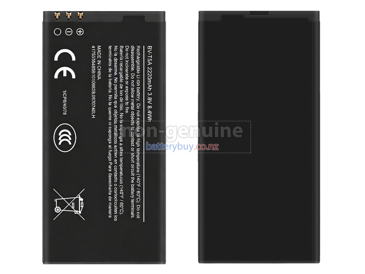 replacement Nokia BV-T5A battery