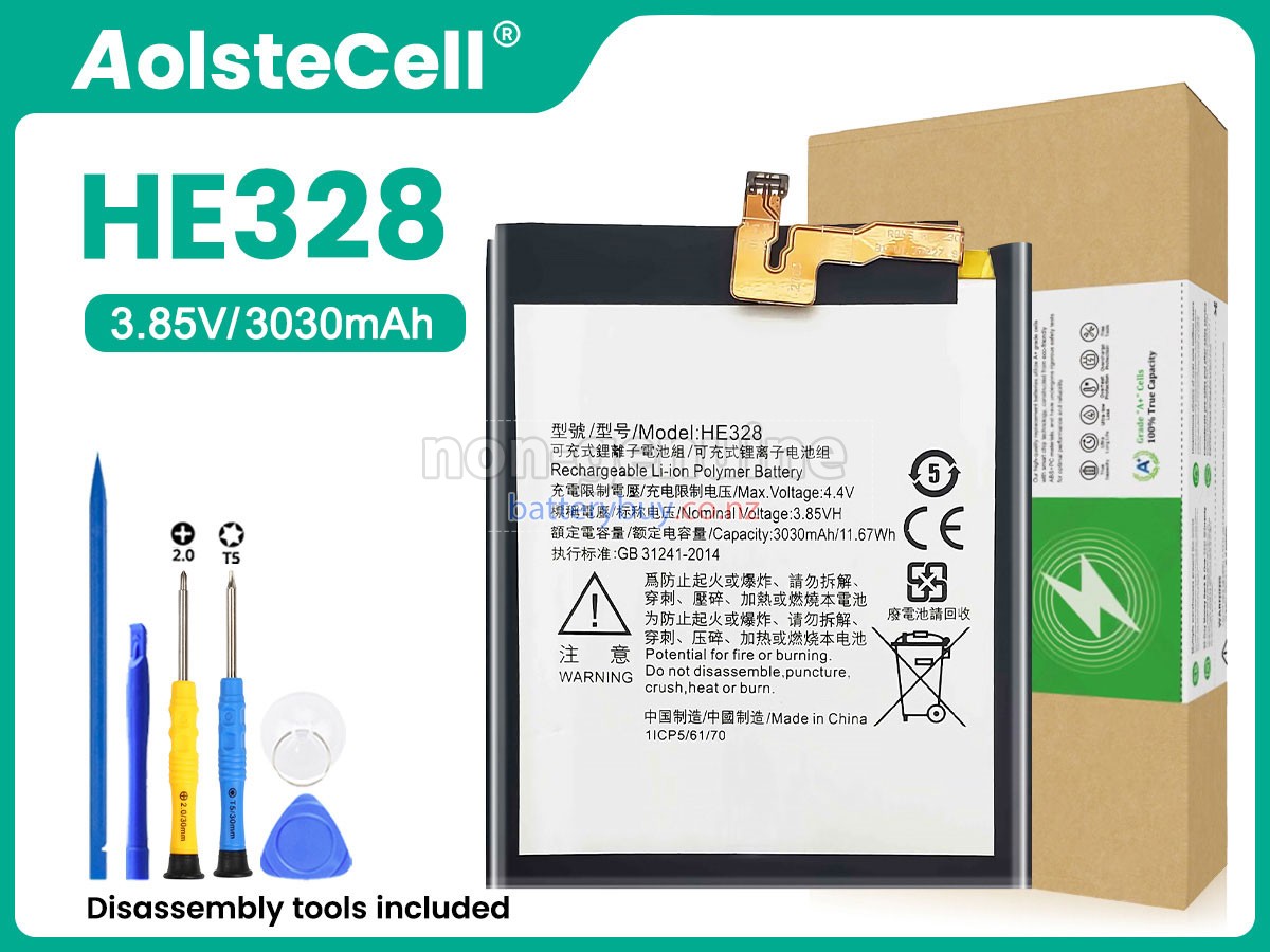 replacement Nokia 8 battery