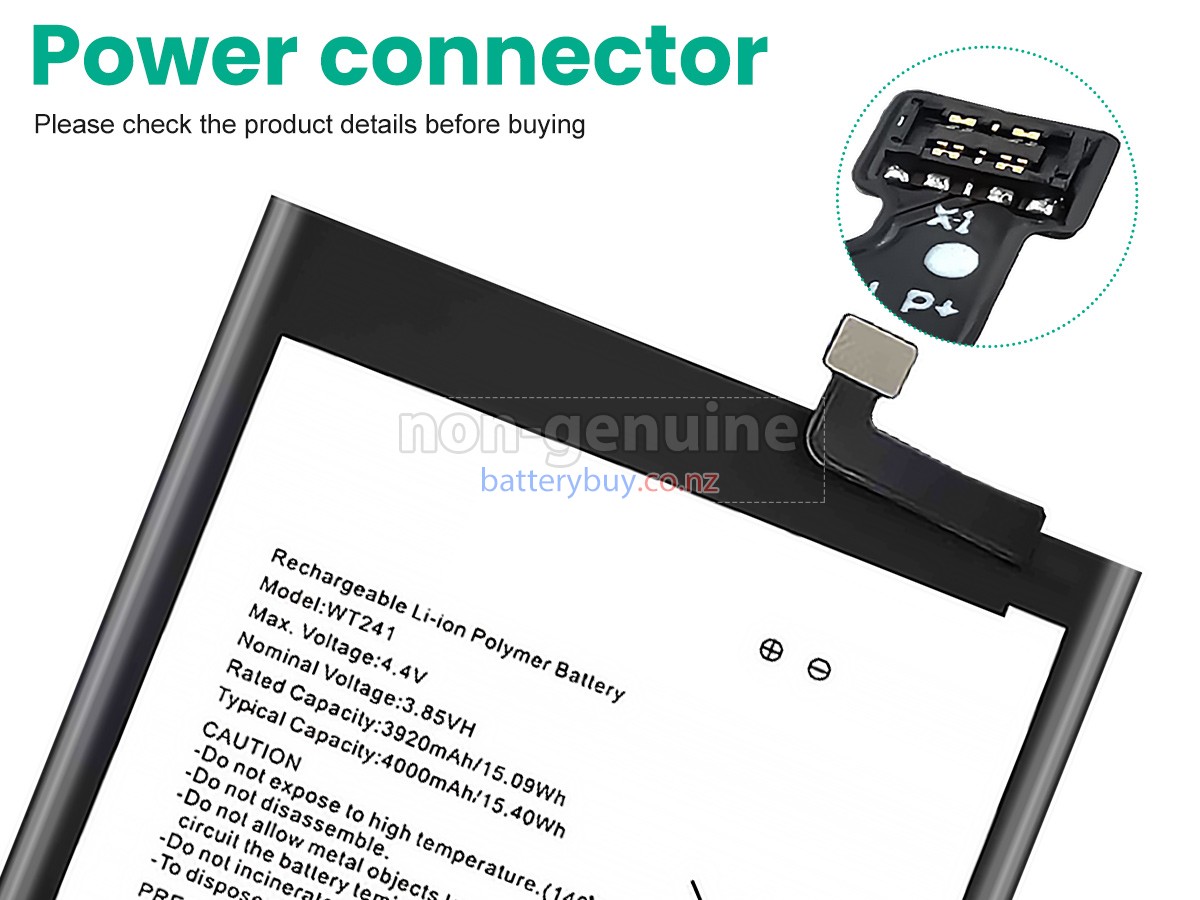 replacement Nokia 3V TA-1153 battery