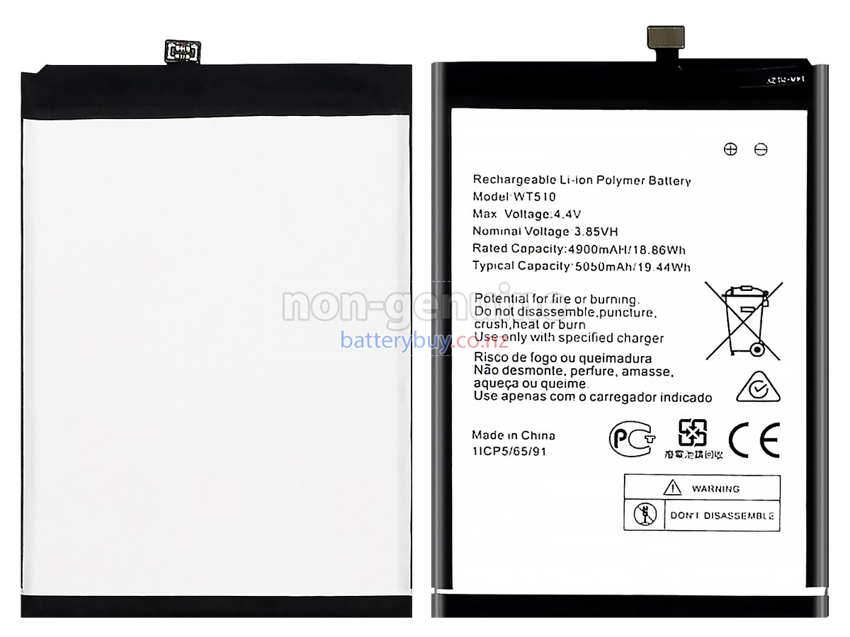 replacement Nokia WT510 battery