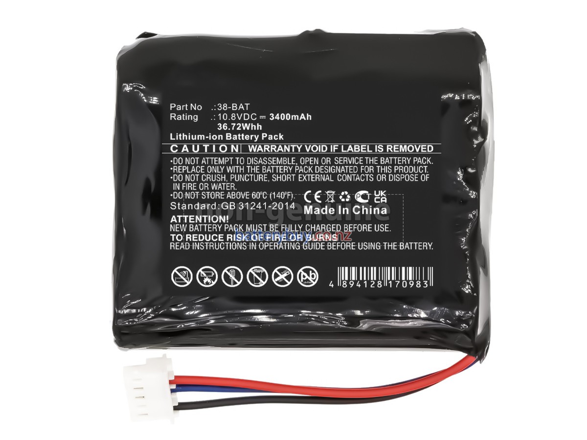 replacement Olympus 38-BAT battery