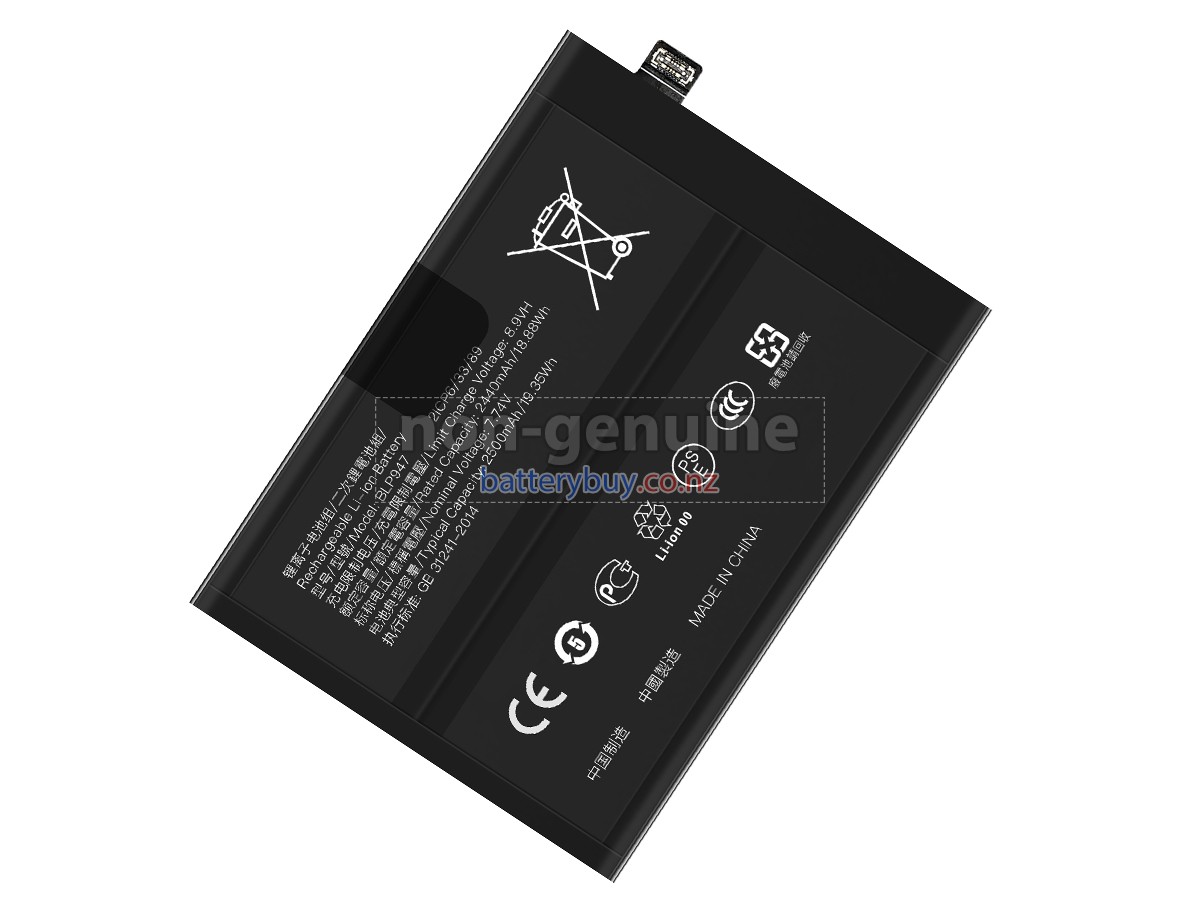 replacement Oppo REALME GT2 battery