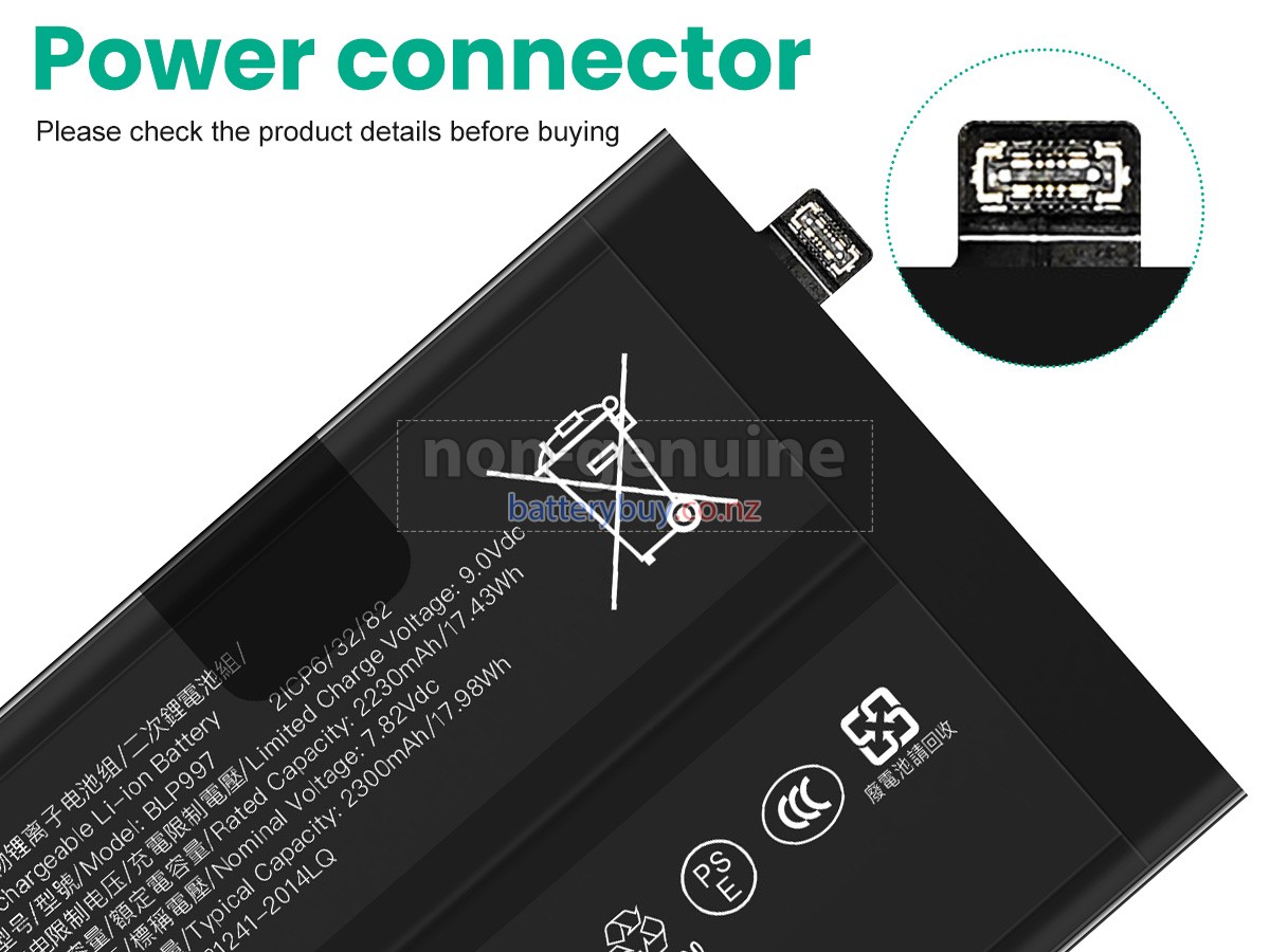 replacement Oppo RENO 10 PRO 5G battery