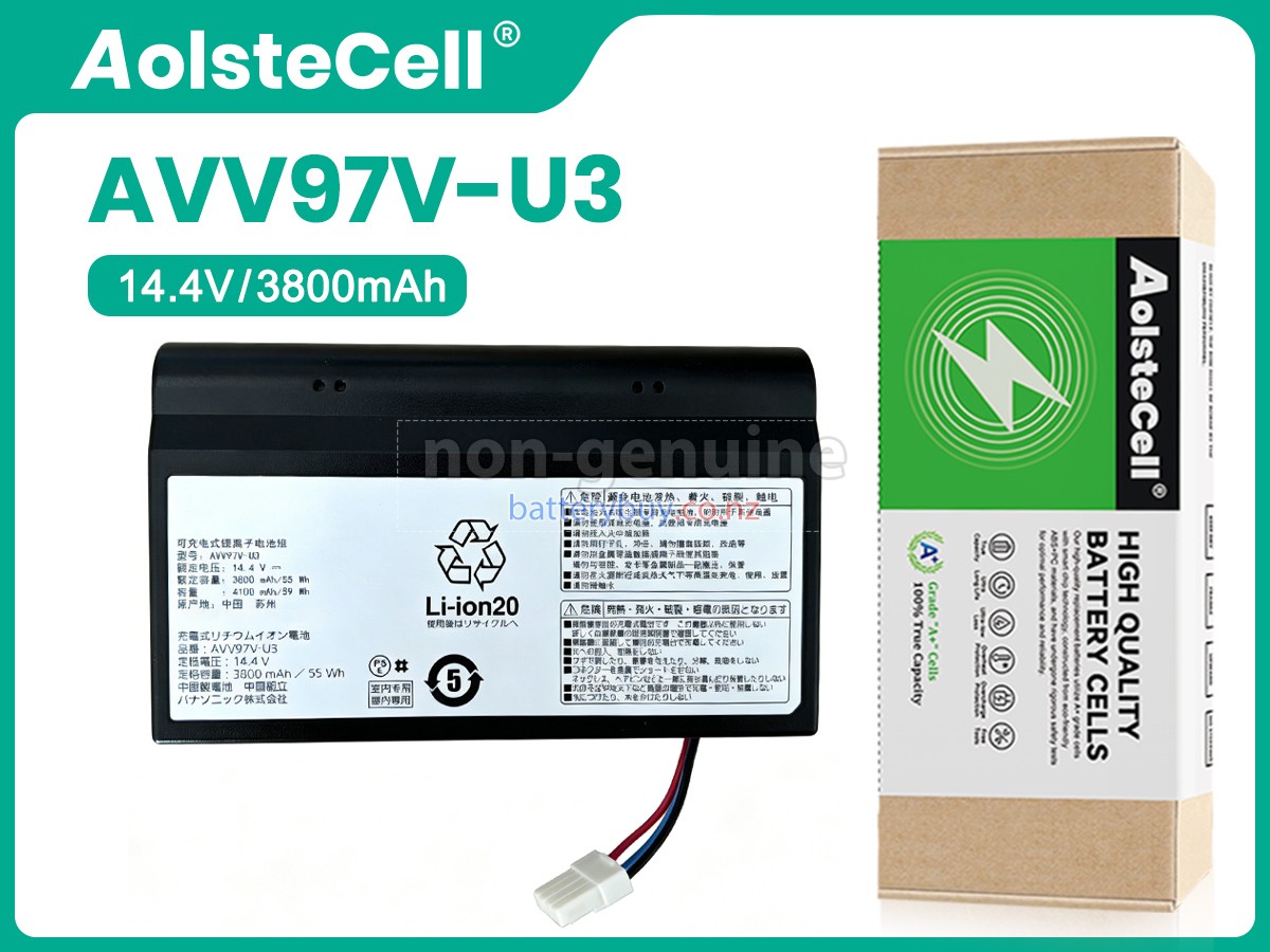 replacement Panasonic AVV97V-U3 battery