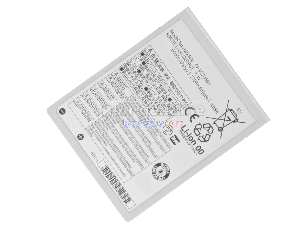 replacement Panasonic CF-C1ADAHZ6M battery