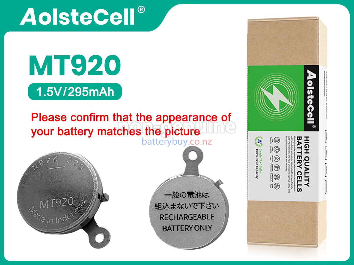 replacement Panasonic MT920 battery