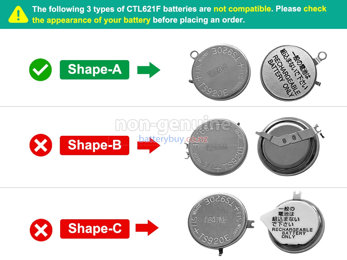replacement Panasonic TS920E battery