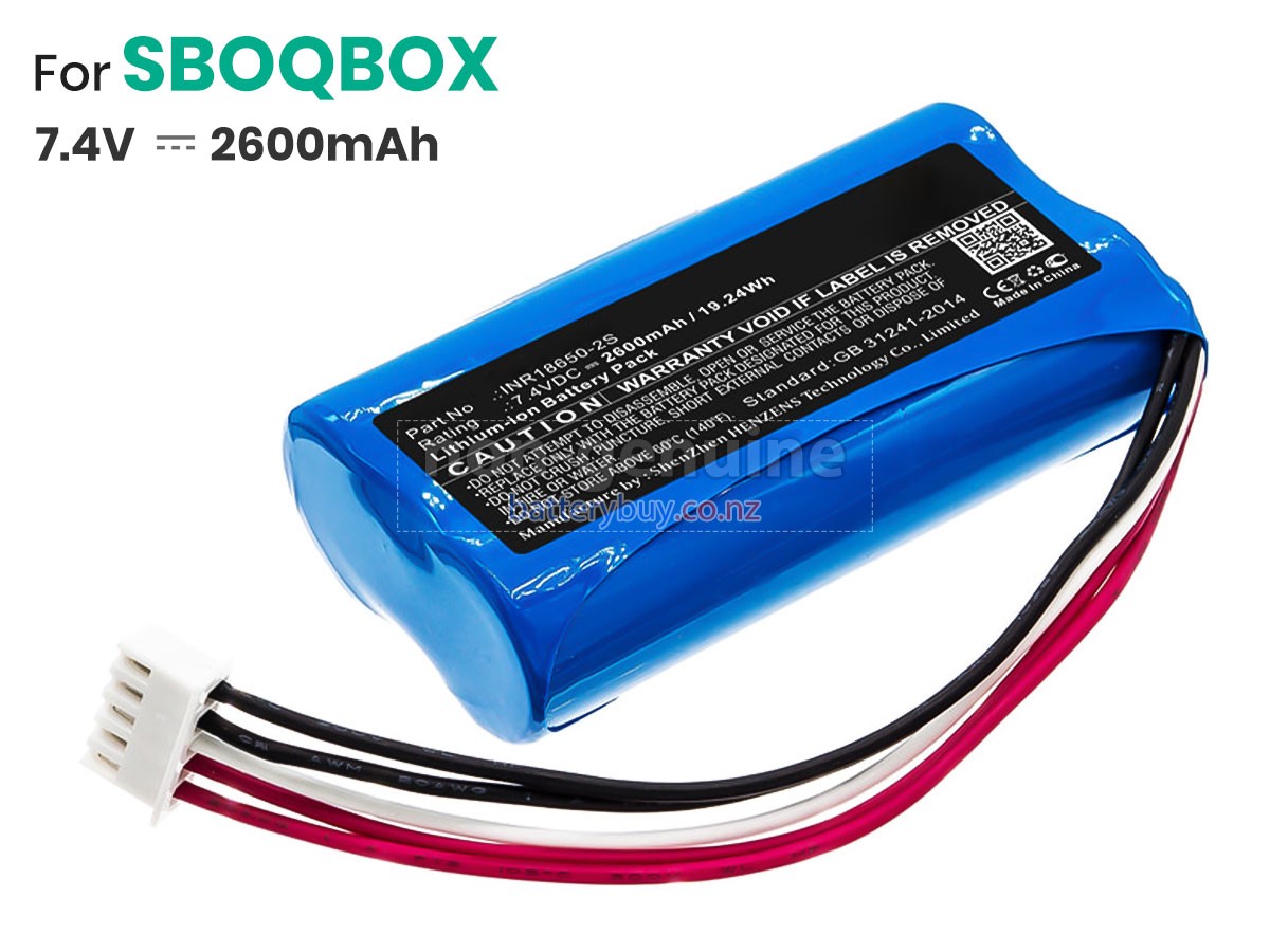 replacement Philips SBOQBOX battery