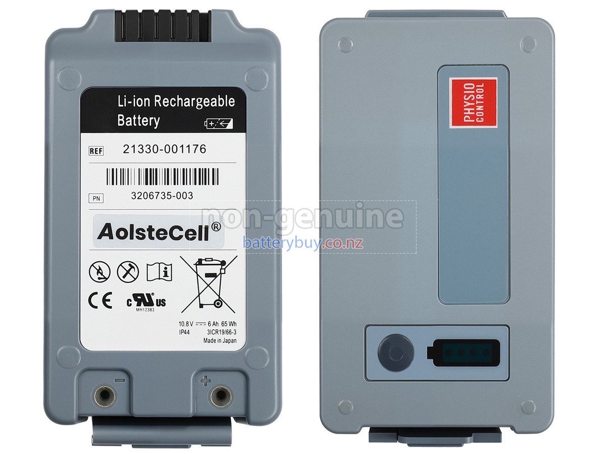 replacement Physio Control 21330-001176 battery