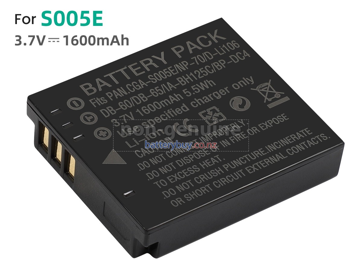 replacement Ricoh DB-60 battery
