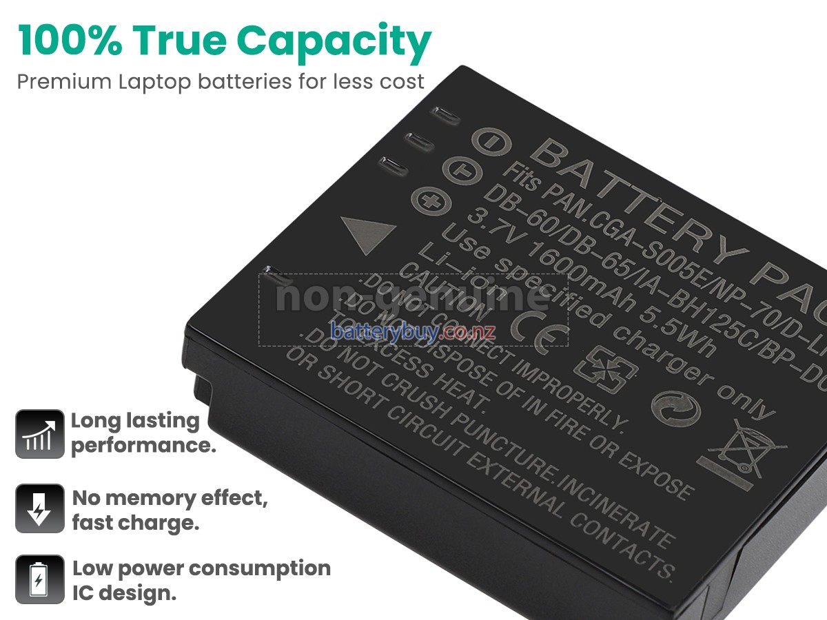 replacement Ricoh DB-60 battery