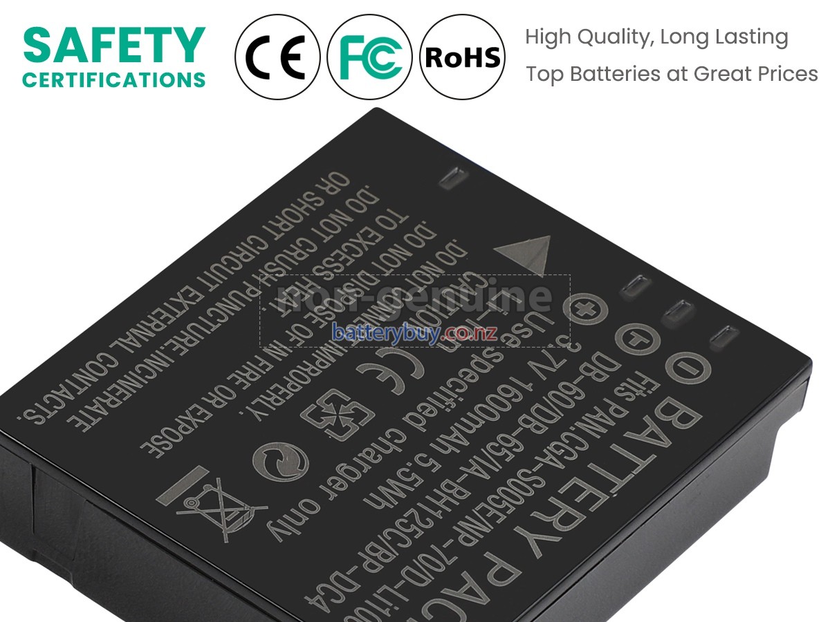 replacement Ricoh DB-60 battery