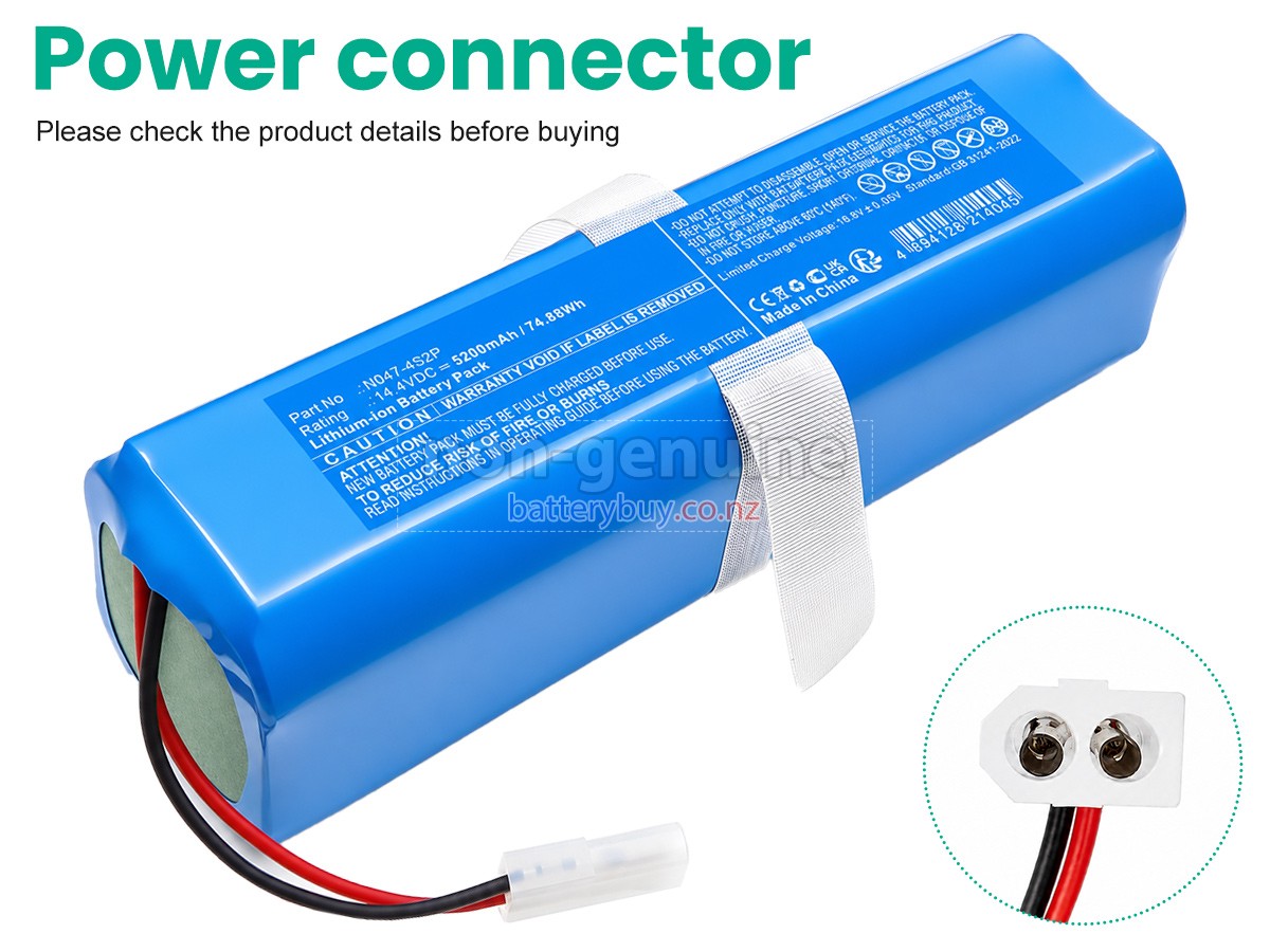 replacement Rowenta N047-4S2P battery