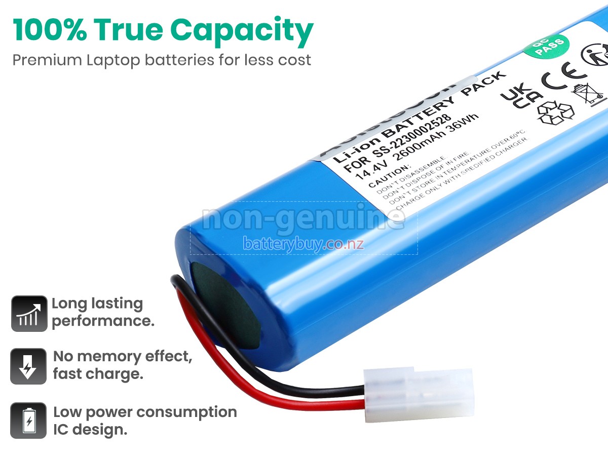 replacement Rowenta SS-2230002529 battery