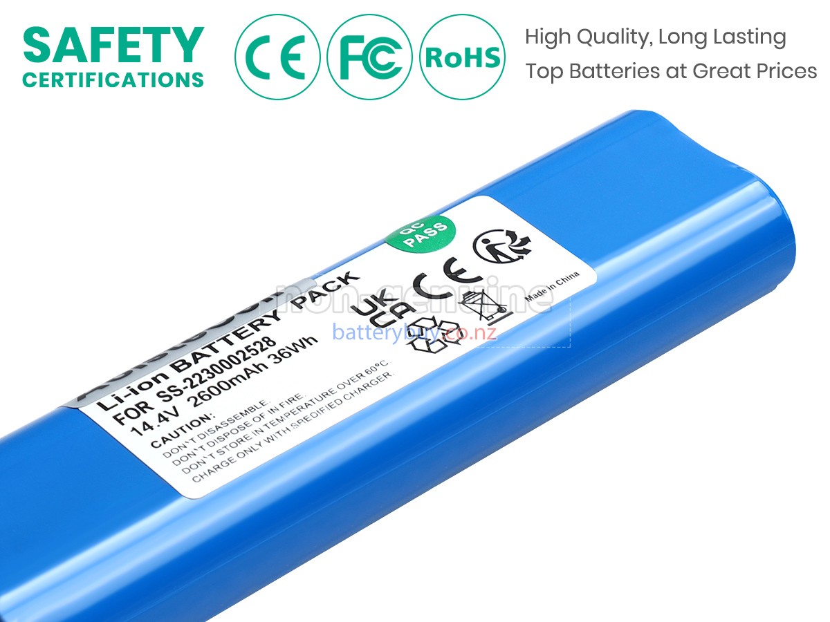 replacement Rowenta SS-2230002529 battery