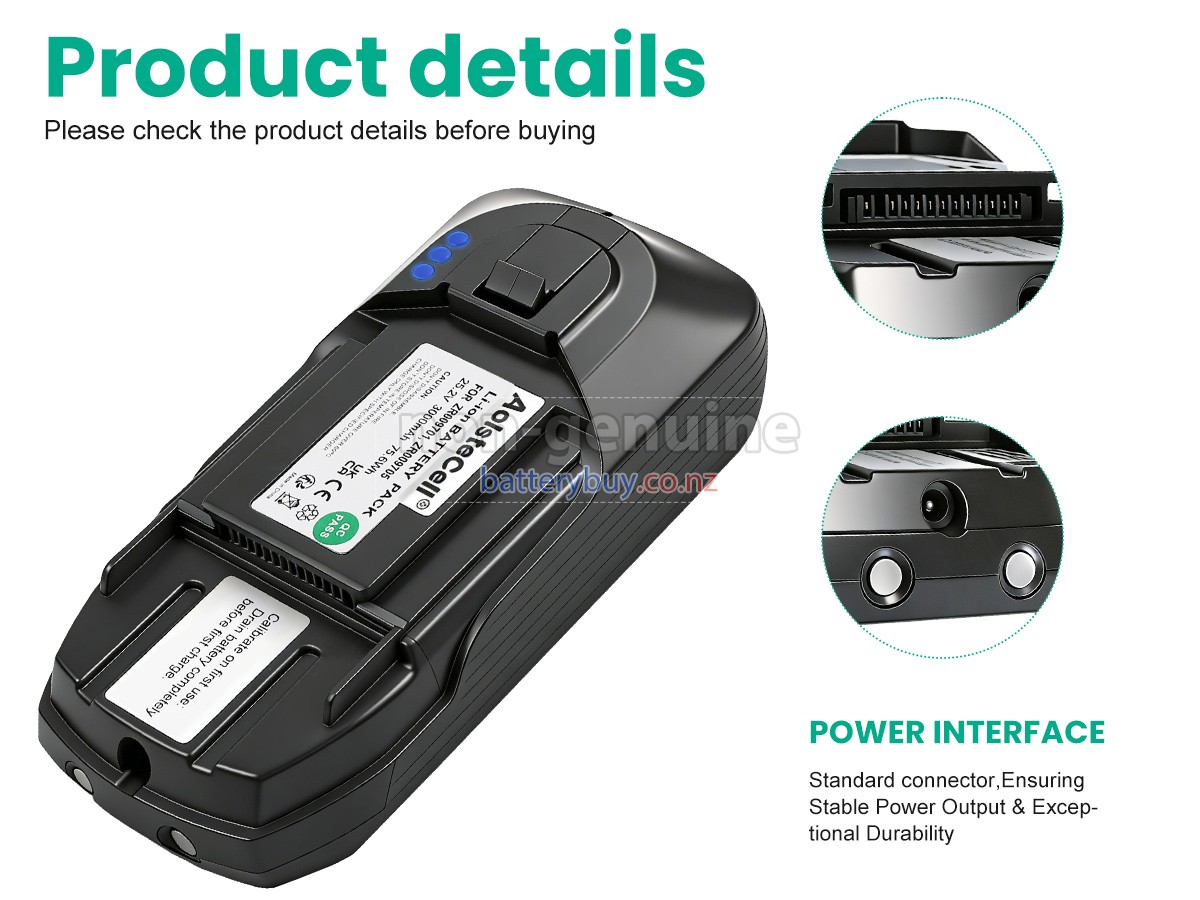 replacement Rowenta X-FORCE FLEX AQUA RH9890 battery