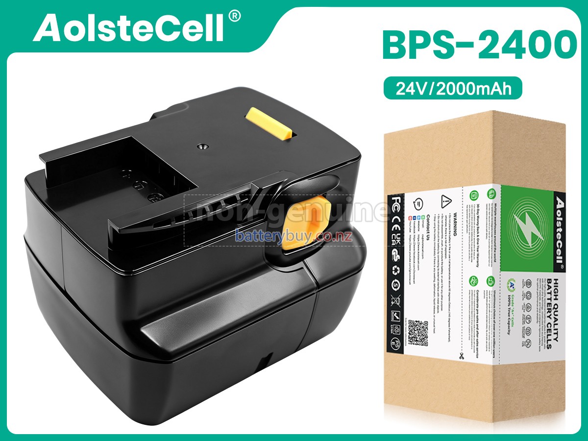 replacement Ryobi 24V BPS-2400 battery