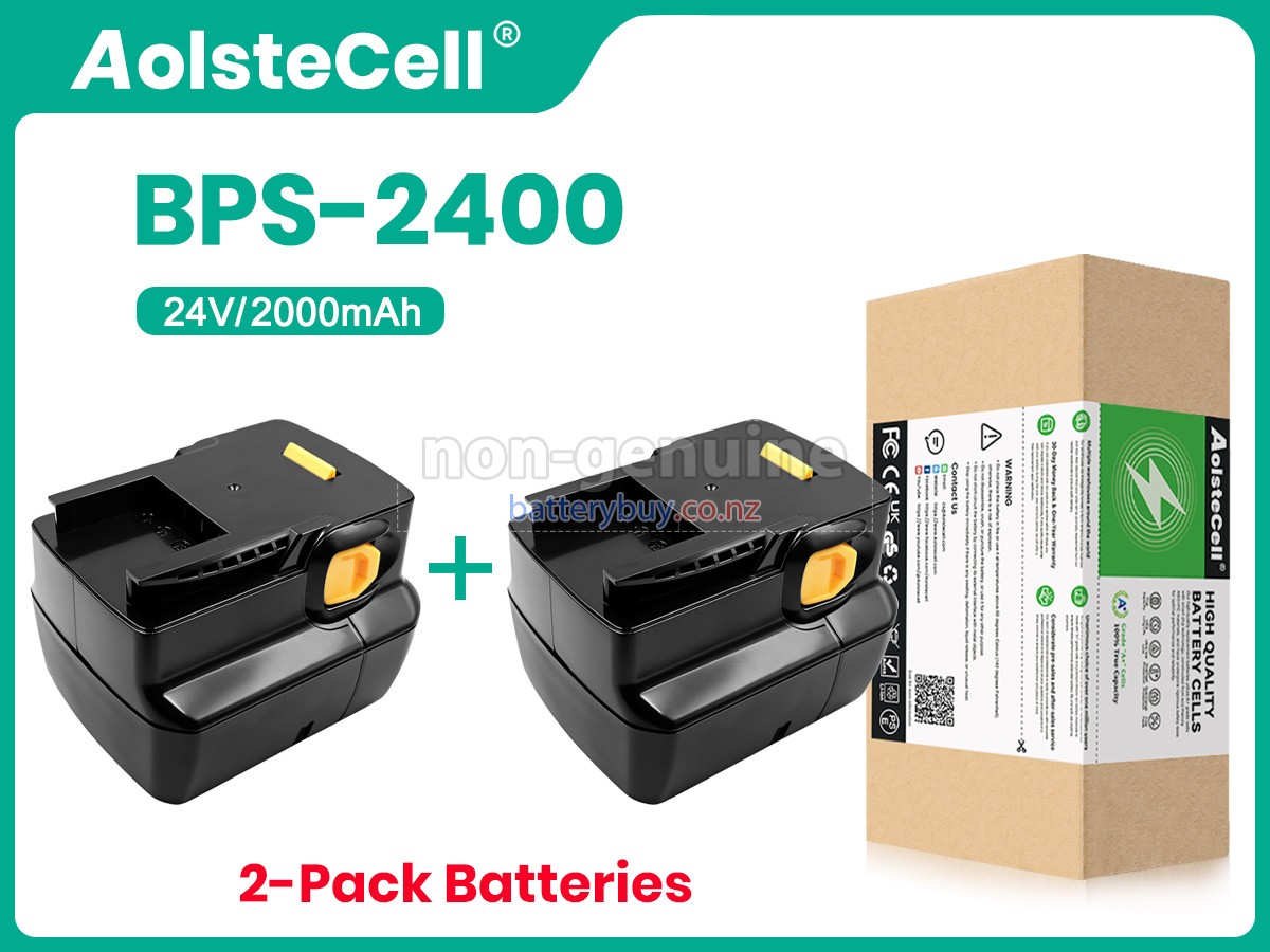replacement Ryobi 24V BPS-2400 battery