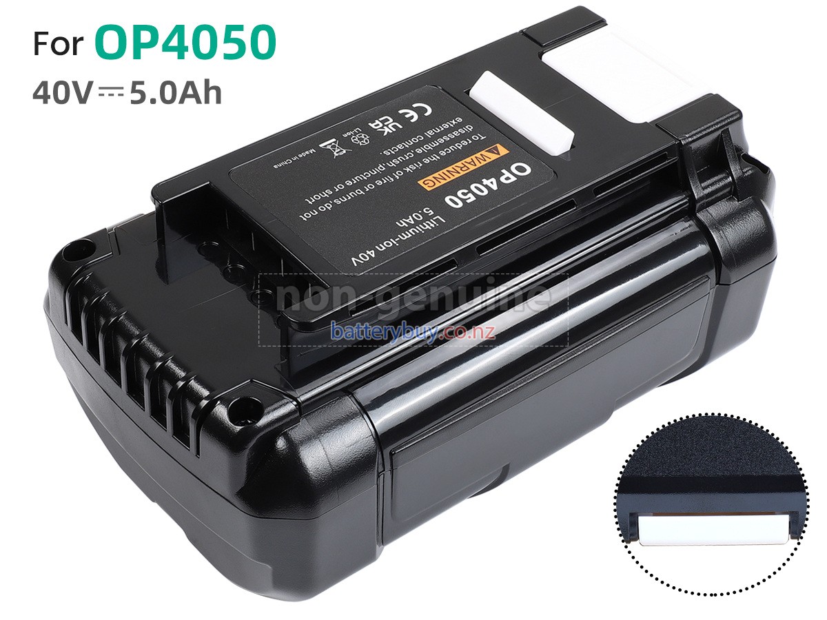 replacement Ryobi RY40201A battery