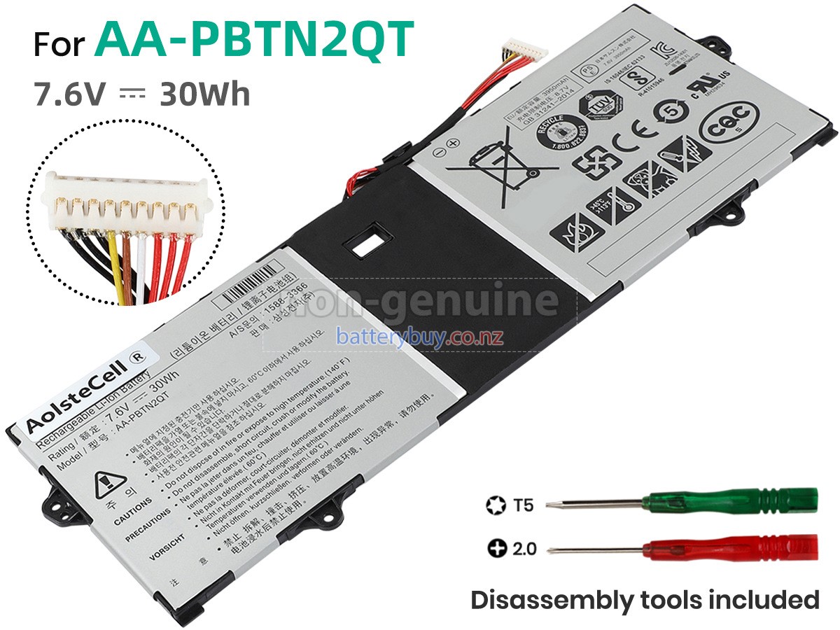 replacement Samsung AA-PBTN2QT battery