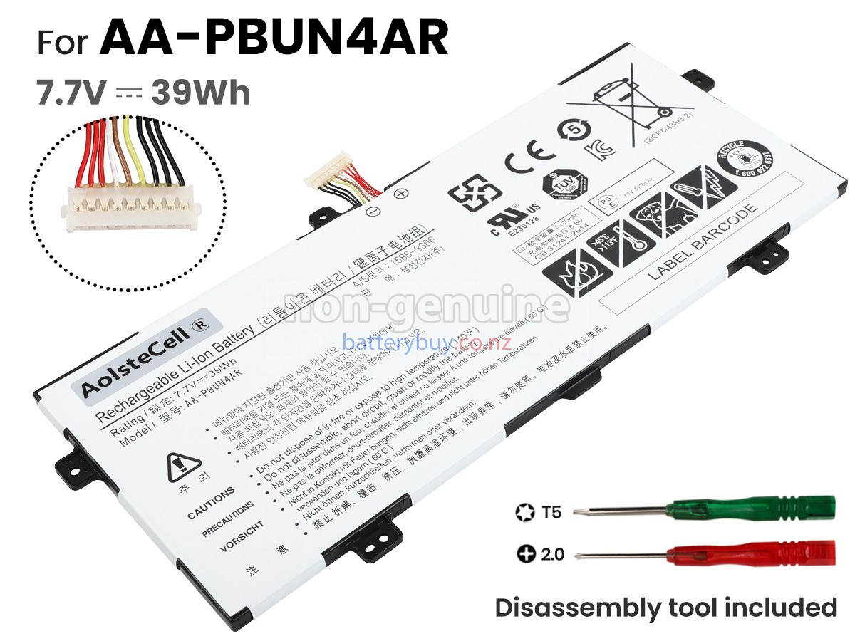 replacement Samsung NP940X3L-K02 battery